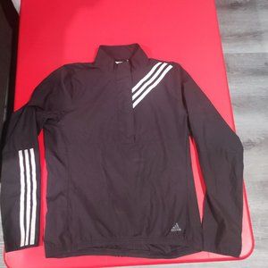 Adidas black Women's Own The Run Lightweight Wind Jacket, Black Size S
